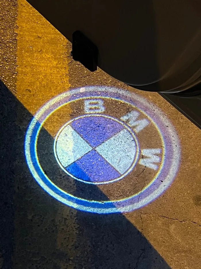 Wireless Car Welcome Door Logo Light – Battery Powered LED Projector
