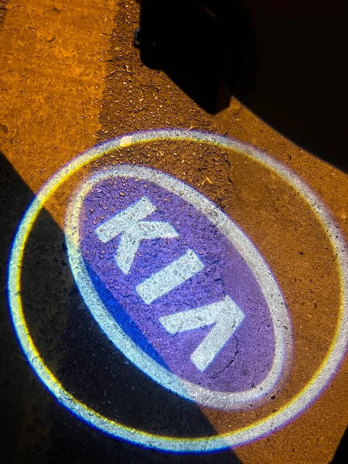 Wireless Car Welcome Door Logo Light – Battery Powered LED Projector
