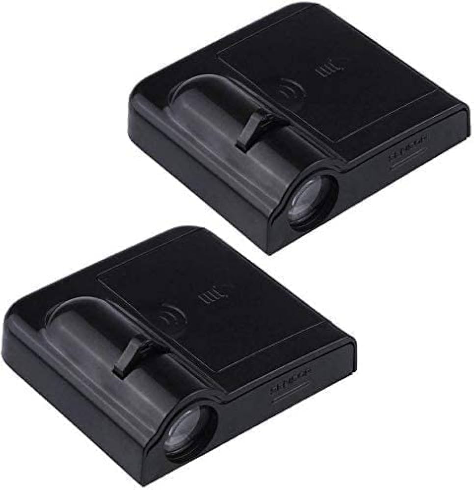 Wireless Car Welcome Door Logo Light – Battery Powered LED Projector