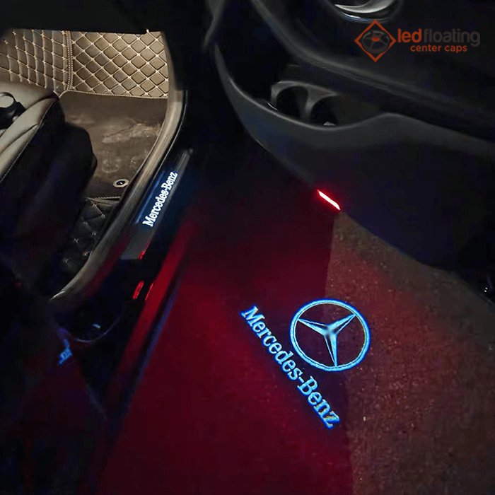Wireless Car Welcome Door Logo Light – Battery Powered LED Projector