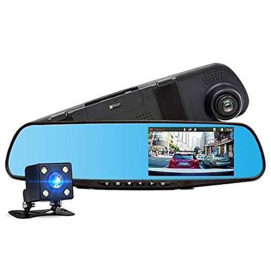 Vehicle BlackBox DVR Dashboard Camera with Rear Camera